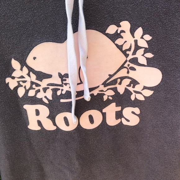 Roots Grey hooded sweatshirt - Picture 2 of 13
